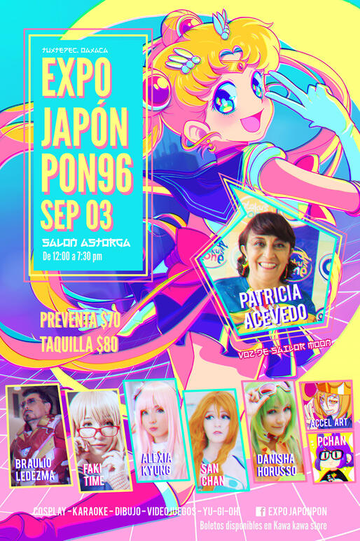 Ilustracion y diseño de poster para ExpoJapopon